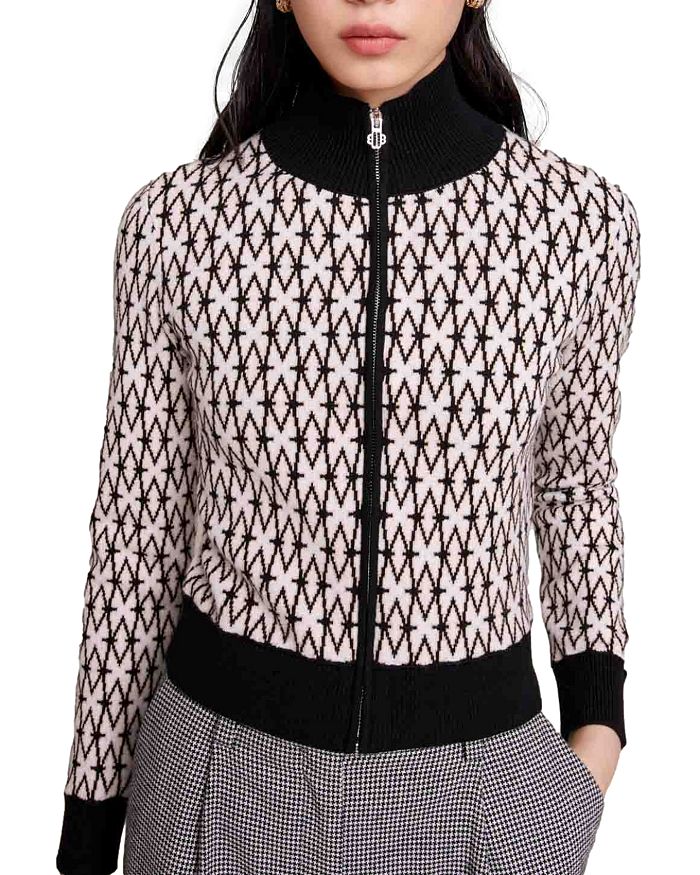 FRONT ZIP SWEATER Flowering Girl