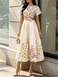 Marged Floral Two-Piece Set Flowering Girl