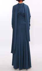 Jaana Long Sleeve Maxi Dress Flowering Girl