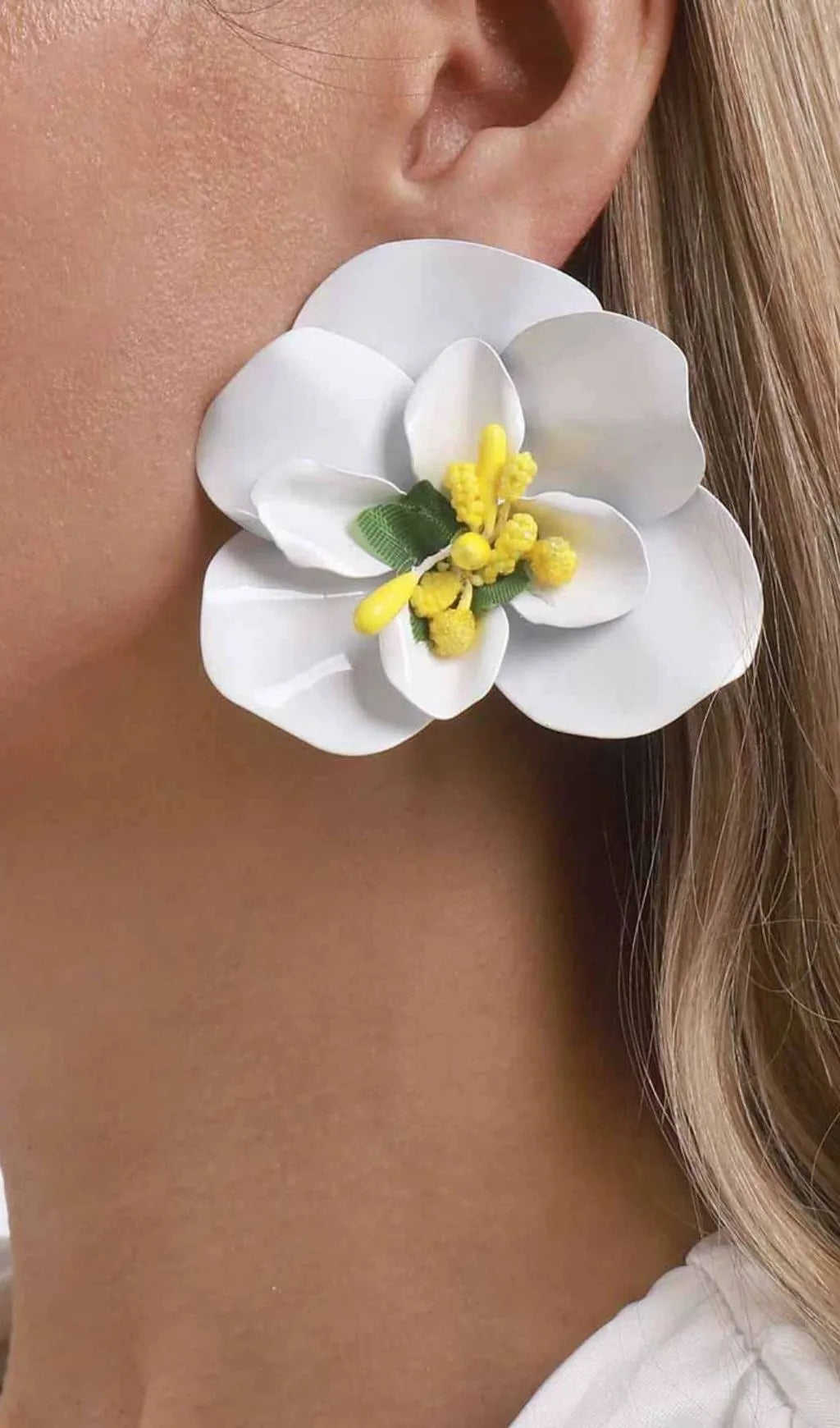 Jovia Flower Earrings Flowering Girl
