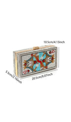 Leandra Diamante Handbag Flowering Girl