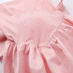Lotus Mini Dress - Blush Flowering Girl