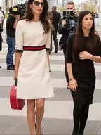 Kate White Elegant Dress Flowering Girl