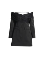 Jaylin Mesh Off Shoulder Mini Dress Flowering Girl