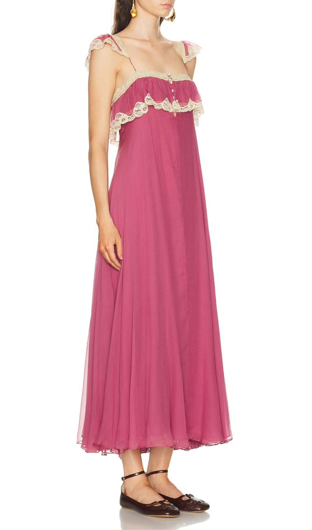 Karis Lace Maxi Dress Flowering Girl