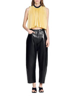 Pleated Tie Back Top Flowering Girl