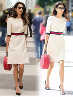 Kate White Elegant Dress Flowering Girl