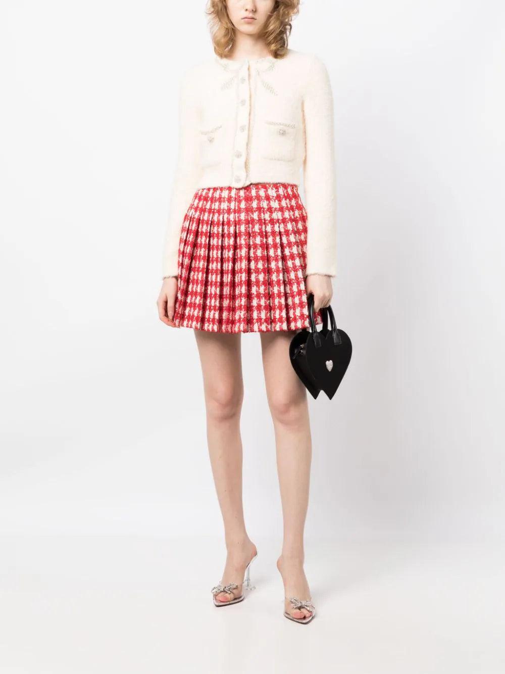 EMBELLISHED BOW CARDIGAN Flowering Girl