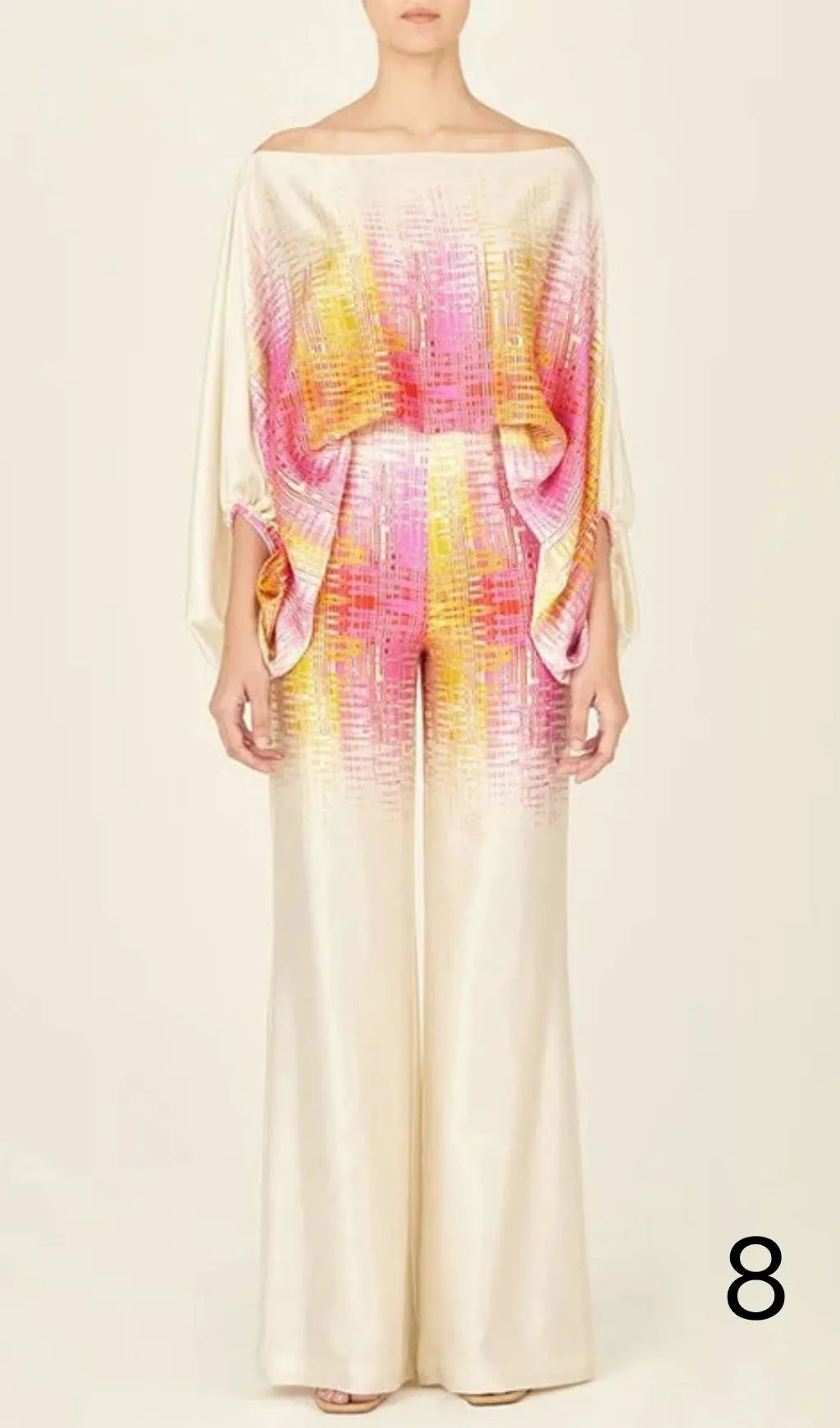 Lawahiz Printed Two-Piece Set Flowering Girl