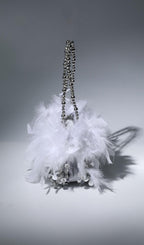 Sequin Feather Shoulder Bag Flowering Girl