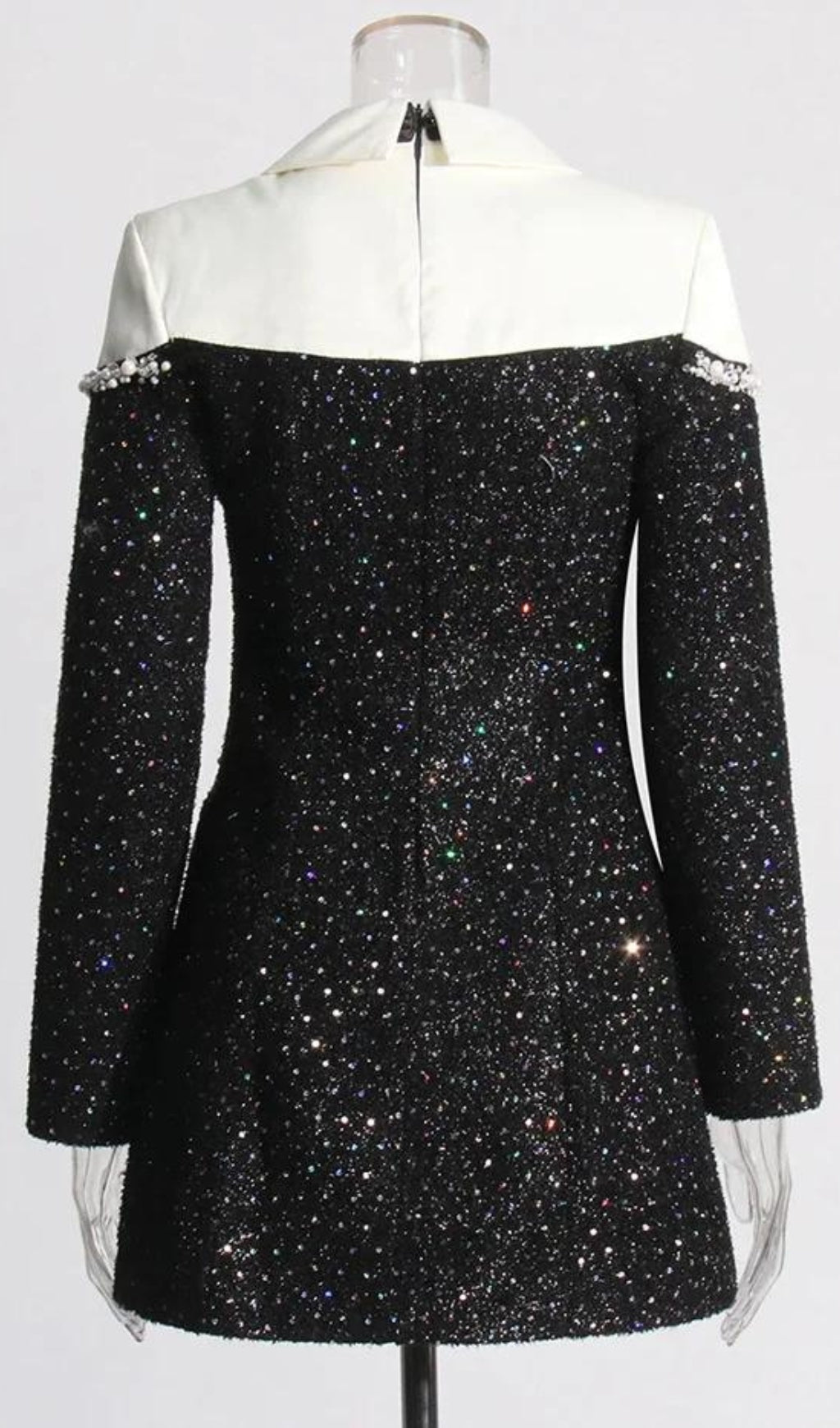 Ata Pearl Sequins Dress