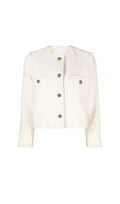 SHORT PATCH POCKET JACKET Flowering Girl