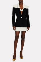 Nerissa Patchwork Blazer Two Piece Set Flowering Girl
