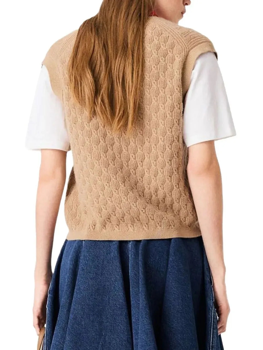 2 in 1 Effect Cardigan Flowering Girl