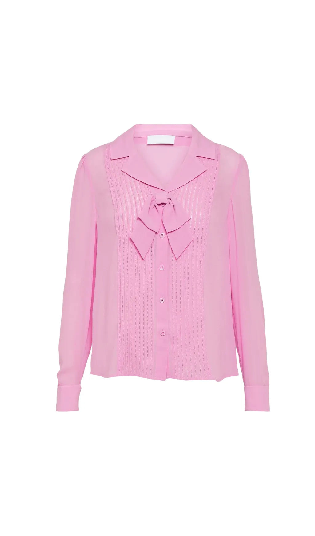PINK CHIFFON BLOUSE Flowering Girl