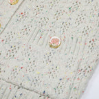 Juliet Floral Button Cardigan Flowering Girl