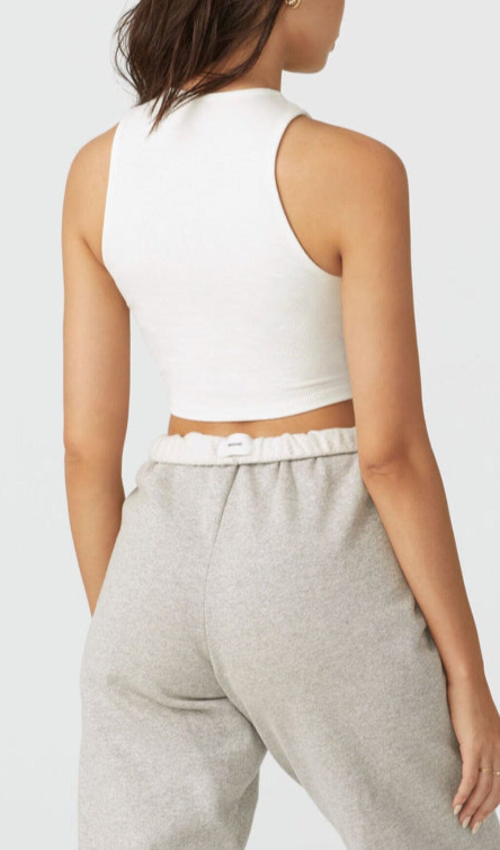 LACE UP CROP TANK Flowering Girl