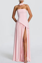 Maliyah Maxi Dress - Blush Flowering Girl
