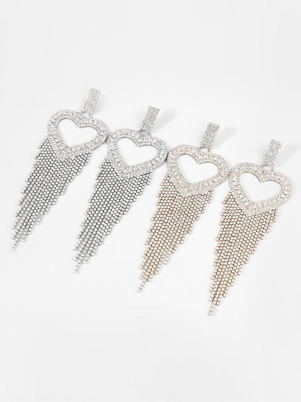 Rory Heart Tassel Earrings Flowering Girl