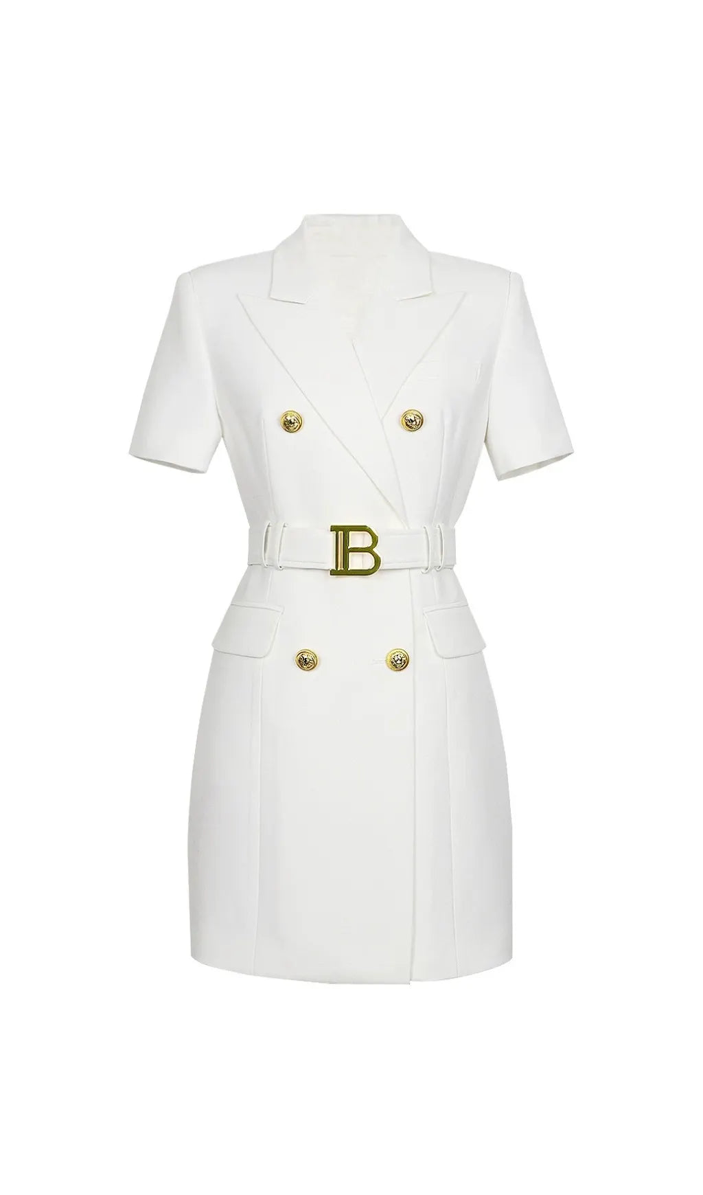 Elske Short Sleeve Blazer Dress Flowering Girl
