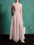 Elva Sleeveless Mesh Maxi Dress Flowering Girl