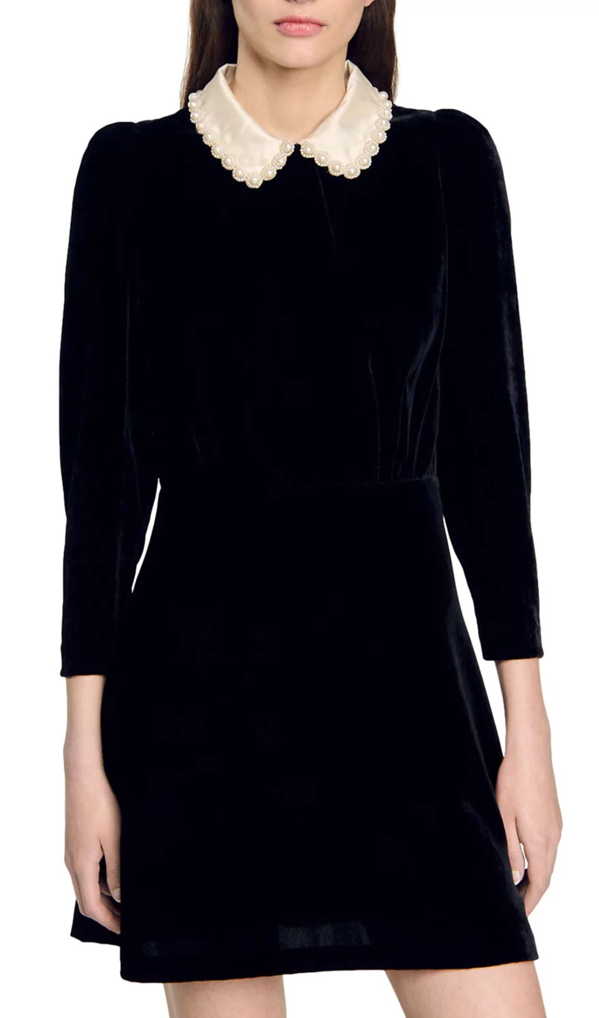 Paola Velvet Dress Flowering Girl