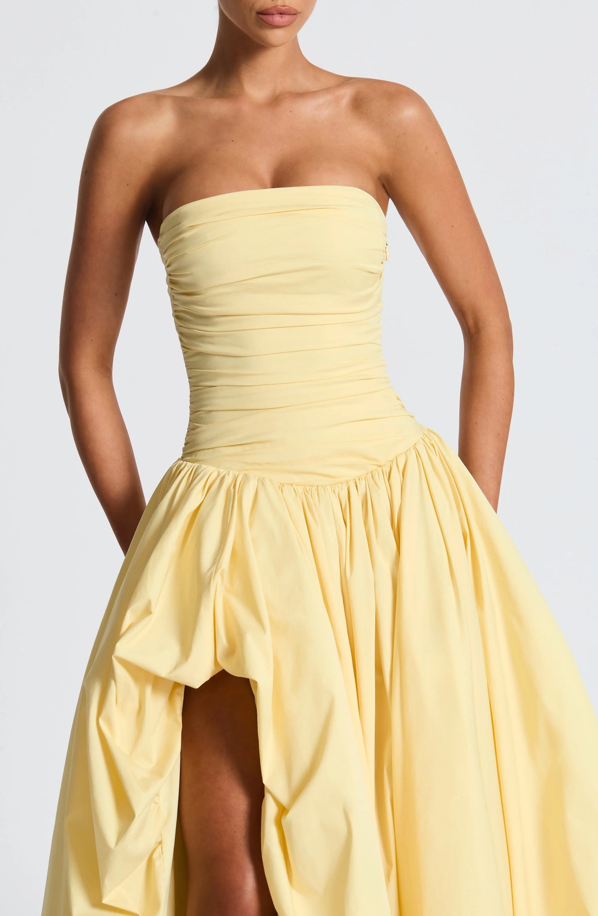 Jillian Maxi Dress - Lemon Flowering Girl