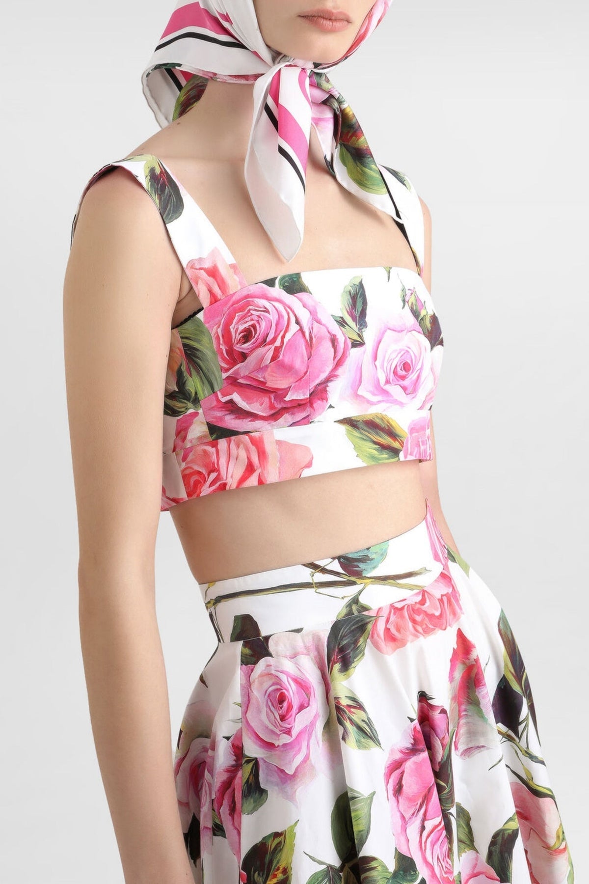Cythina Floral Two Piece Set Flowering Girl