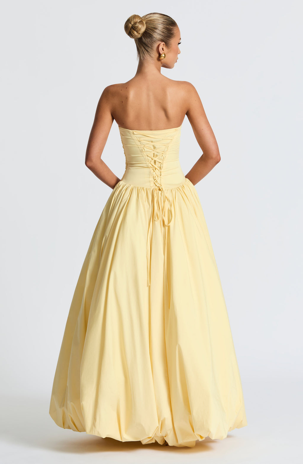 Jillian Maxi Dress - Lemon Flowering Girl