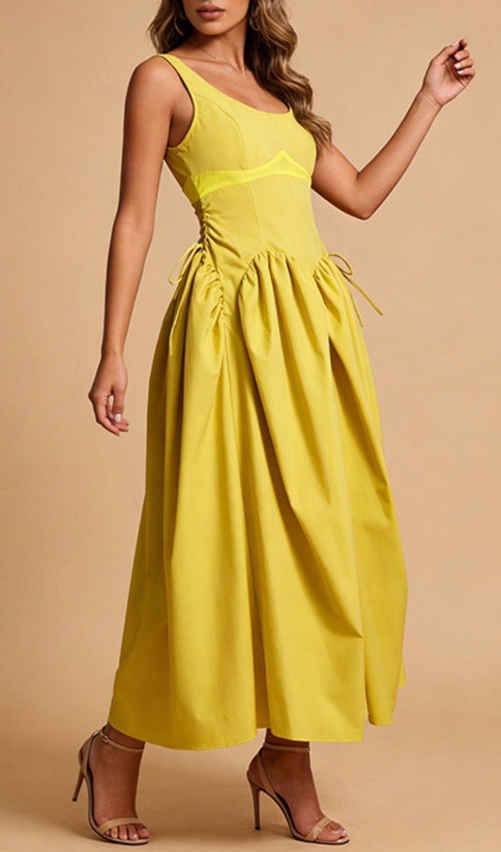 Kathryne Sleeveless Midi Dress Flowering Girl