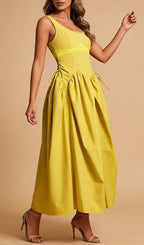 Kathryne Sleeveless Midi Dress Flowering Girl