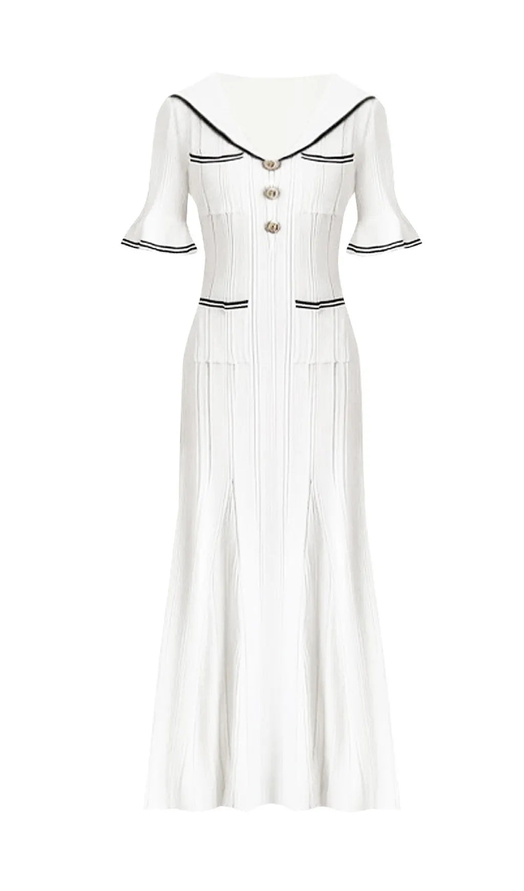 Enrica Knit Midi Dress Flowering Girl