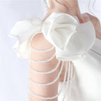 Crafted Flower With Beading Formal Dress Flowering Girl