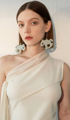 Leilany Animal Earrings Flowering Girl
