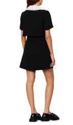 TWEED PETER PAN COLLAR DRESS Flowering Girl