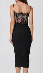Peylor Spaghetti Lace Top Flowering Girl