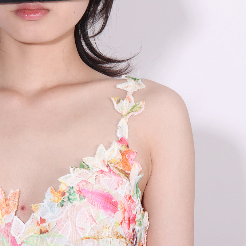 Asasia Floral Maxi Dress Flowering Girl