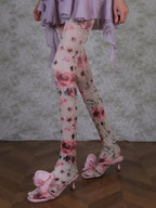 Marrica Floral Tights Flowering Girl