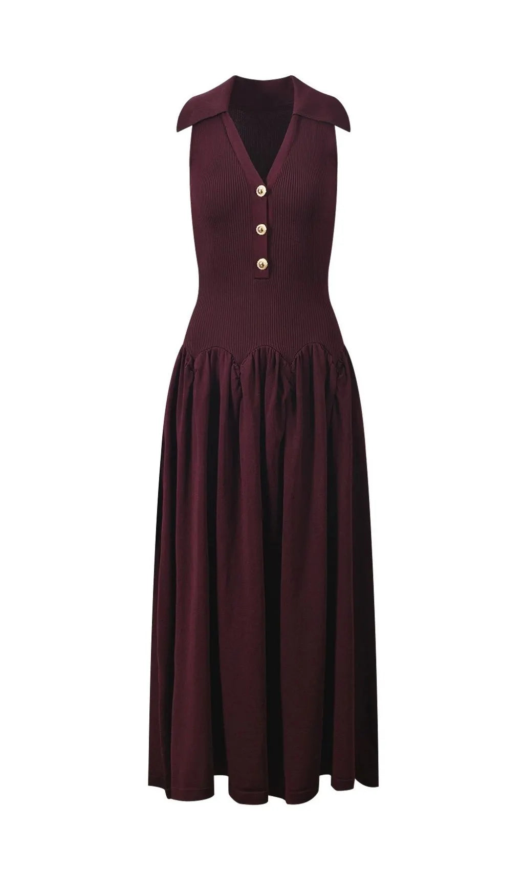 Ribbed Midi Dress Flowering Girl