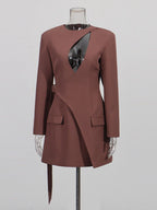 Muse Long Sleeve Blazer Dress