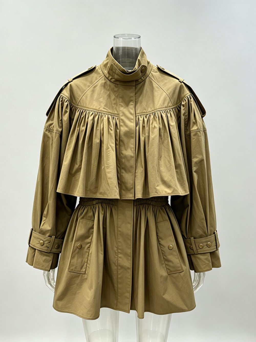 Misha Pleated Coat