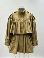 Misha Pleated Coat
