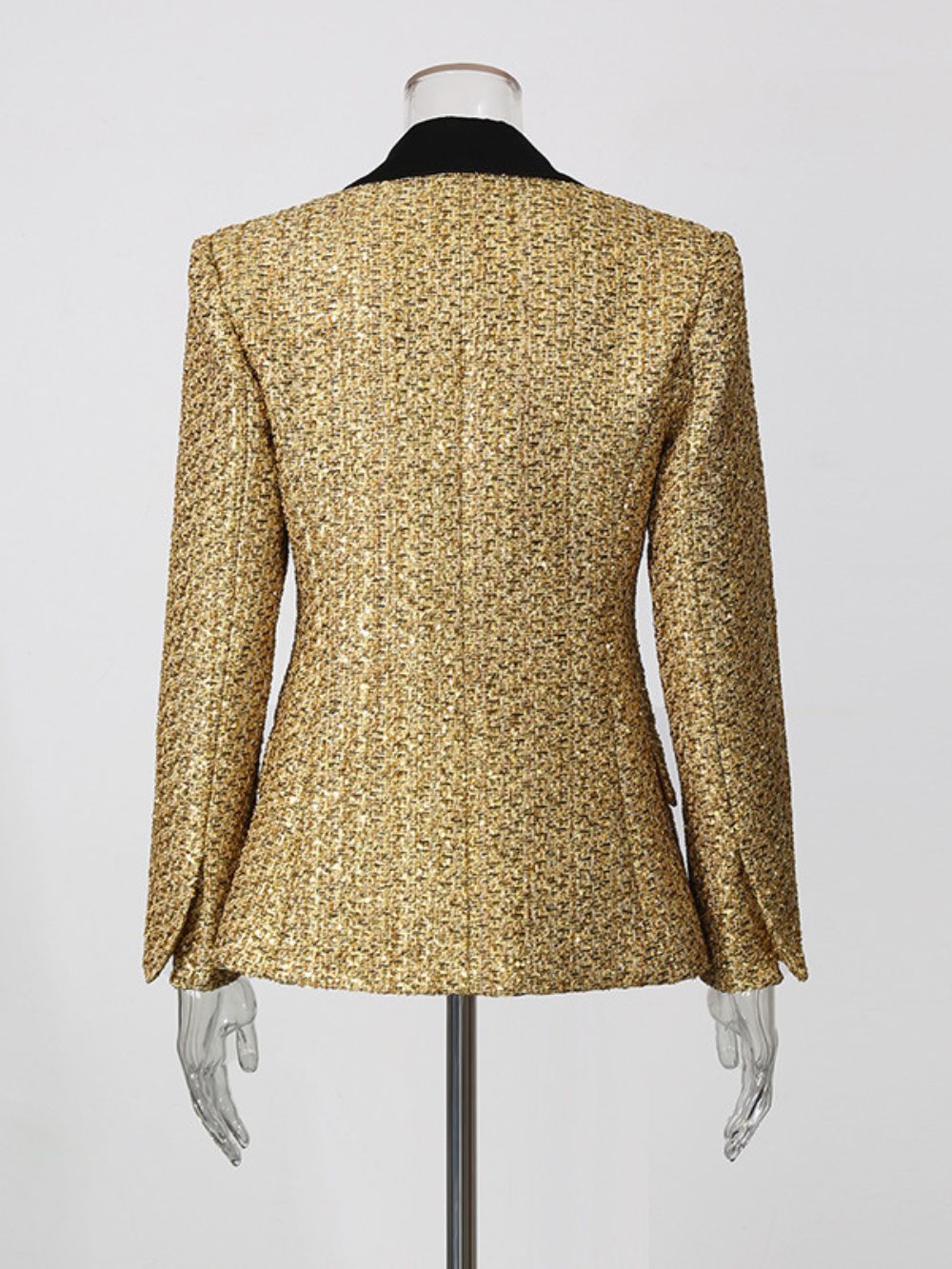 Miyu Gold Blazer