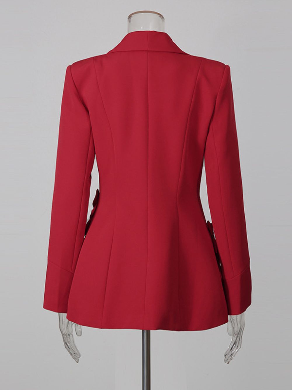 Misaki Red Flower Blazer