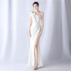 Crafted Flower With Beading Formal Dress Flowering Girl