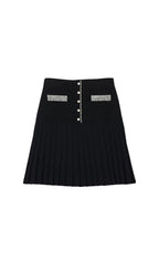 PLEATED KNIT SKIRT Flowering Girl