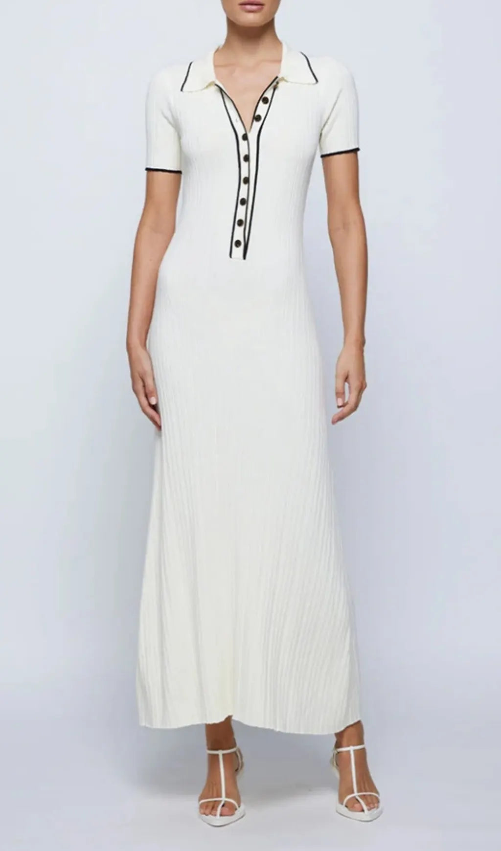 Evelia Knit Maxi Dress Flowering Girl