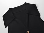 Haven Black Sleeveless Knit Maxi Dress Flowering Girl