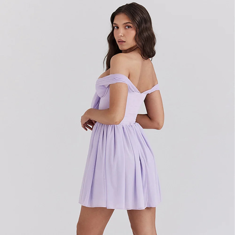 Aisha Mini Dress Flowering Girl