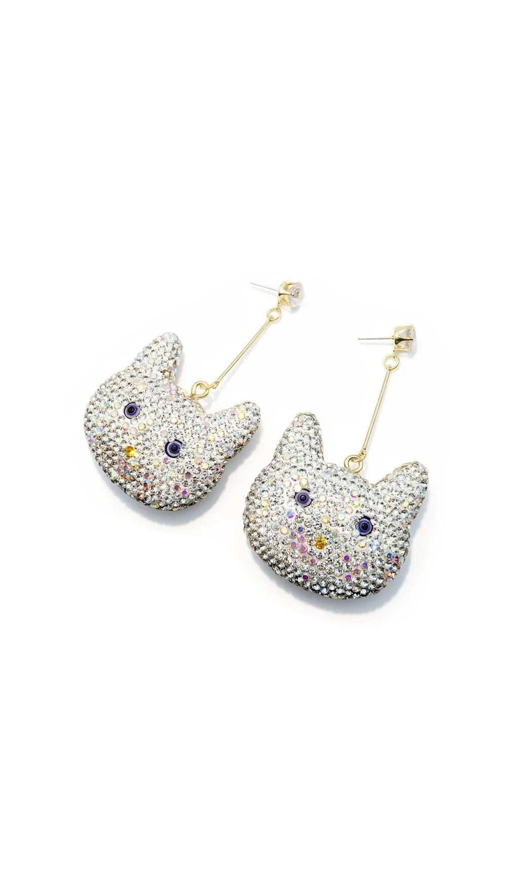 Leilah Cat Earrings Flowering Girl